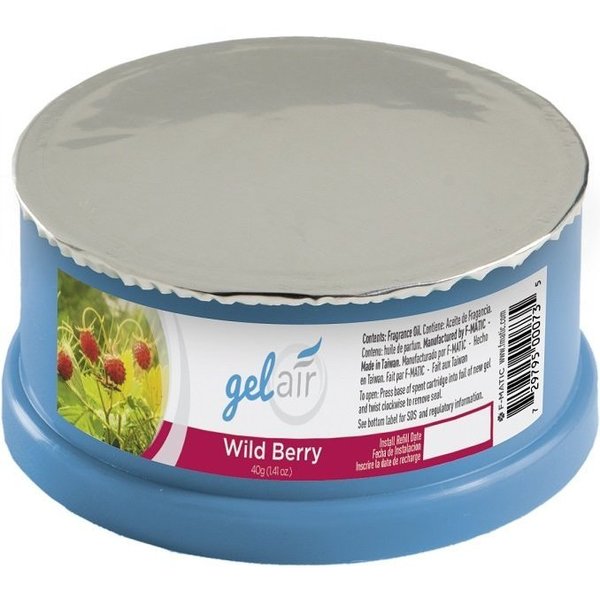 F Matic HP Wild Berry Mist Gel Air Freshener Refills, 100PK C150